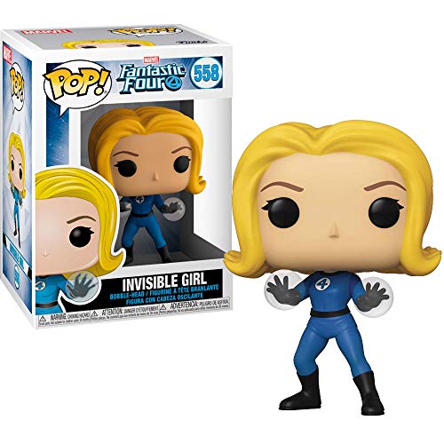 Funko- Pop Marvel: Fantastic Four-Invisible Girl Collectible Toy, Multicolor (44986)