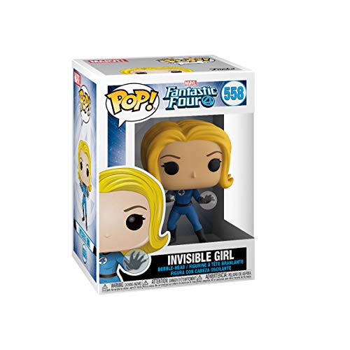 Funko- Pop Marvel: Fantastic Four-Invisible Girl Collectible Toy, Multicolor (44986)