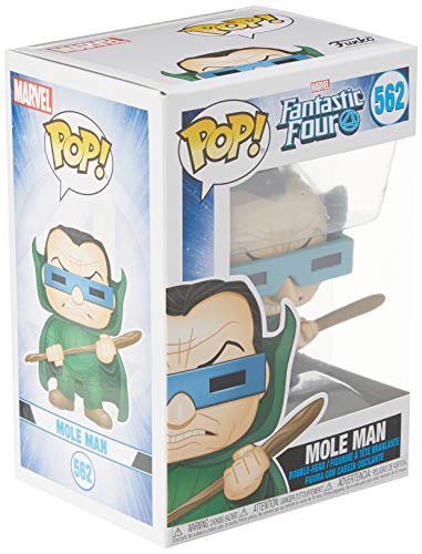 Funko- Pop Marvel: Fantastic Four-Mole Man Collectible Toy, Multicolor (44990)