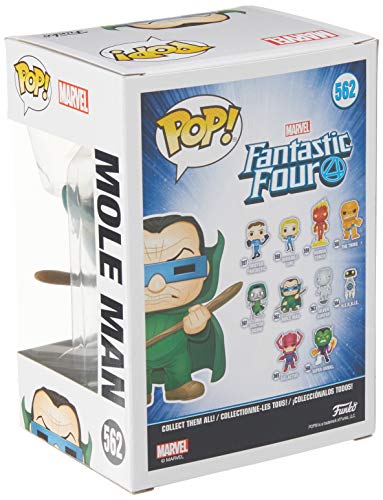 Funko- Pop Marvel: Fantastic Four-Mole Man Collectible Toy, Multicolor (44990)