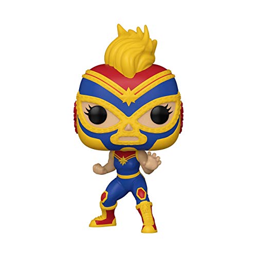 Funko- Pop Marvel Luchadores Captain Juguete coleccionable, Multicolor (53872)