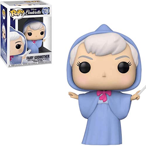 Funko Pop! Movies: Cinderella- Fairy Godmother, Multicolor, Estándar