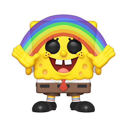 Funko - Pop! Spongebob Squarepants S3: Spongebob (Rainbow) Figura De Vinil , Multicolor (39552)