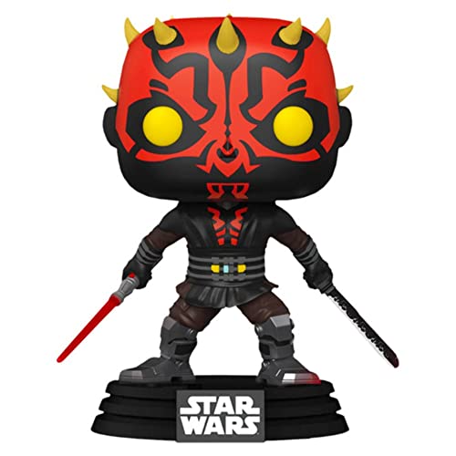 Funko Pop Star Wars Clone Wars #450 - Darth Maul with Darksaber – Special Edition 56790