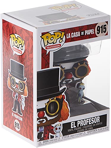 Funko - Pop! TV: La Casa de Papel - Professor O Clown Figura Coleccionable, Multicolour (44196)