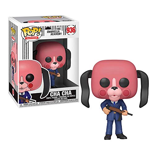 Funko - Pop! TV: Umbrella Academy - Cha Cha w/mask Figura Coleccionable, Multicolour (45054)