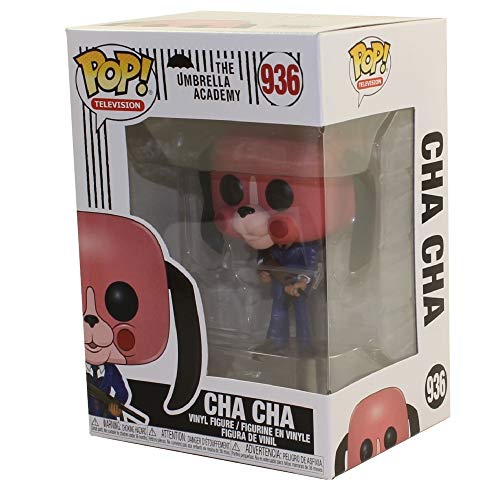 Funko - Pop! TV: Umbrella Academy - Cha Cha w/mask Figura Coleccionable, Multicolour (45054)