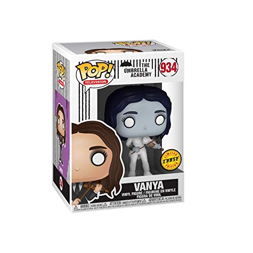 Funko- Pop TV: Umbrella Academy-Vanya Hargreeves w/Chase (Styles May Vary) Collectible Figure, Multicolor, Estándar (44516)