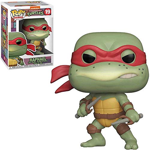 Funko- Pop Vinyl 1990-Raphael Teenage Mutant Ninja Turtles 1990 Raphael Figura coleccionable, Multicolor (51432)