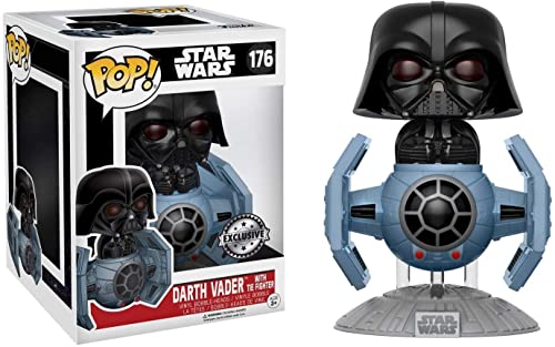 Funko- Pop Vinyl Star Wars Tie Fighter muñeco colección, Color Standard, 10 cm (Abysse Corp_BOBUGU676)