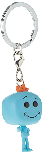 Funko- Rick and Morty Pocket Keychain: Rick & Morty: Mr. Meeseeks (12921)