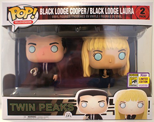 Funko Twin Peaks Pop Vinyl Figure Cooper&Laura Palmer - Juego de 2 Unidades SDCC Summer Convention Exclusives, 13184