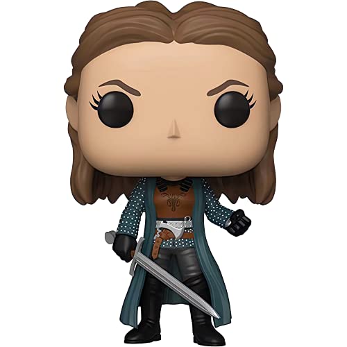 Funko Yara Greyjoy: Figura de vinilo de Juego de Tronos x POP! y 1 paquete protector gráfico de plástico PET [#066 / 34617 - B]