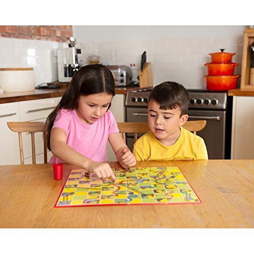 Galt Toys Ludo-Serpientes y Escaleras, Multicolor, 3+ (Galt America A0528E)