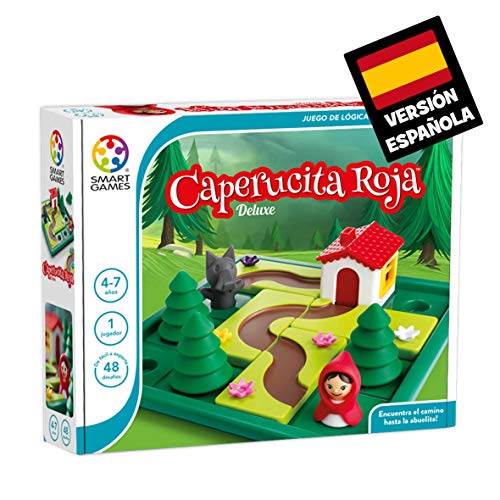 Games-SG021ES Smart Games Caperucita Roja Deluxe, Miscelanea (Lúdilo SG021ES)