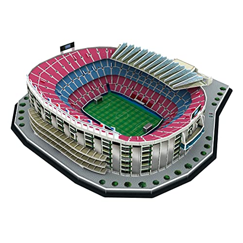 Georgie Porgy 69pcs Nou Camp 3D Estadio de Fútbol Puzzles Juguetes de Construcción Conjuntos