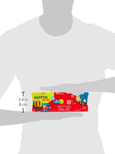 Giotto Be-Bè Bote Pasta Para Jugar 220 G. Estuche 3 Uds.