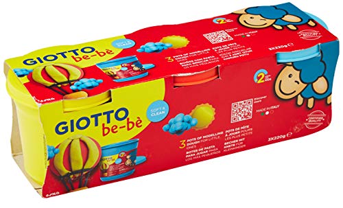 Giotto Be-Bè Bote Pasta Para Jugar 220 G. Estuche 3 Uds.