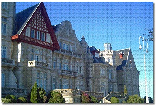 GIRDSS Puzzle de 1000 Puzzles para Adultos Santander, Palacio de la Magdalena, España para niños Adultos DIY Juguetes Regalo