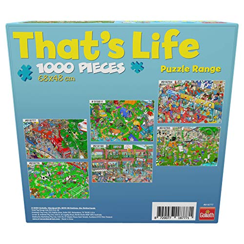 Goliath- Puzzle La Universidad That's Life, Multicolor (914785006)