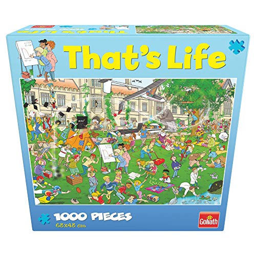 Goliath- Puzzle La Universidad That's Life, Multicolor (914785006)