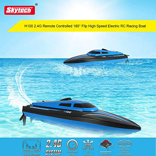 Goolsky Skytech H100 RC Boat Electrónico Alta Velocidad 2.4G 180° Flip 20KM/H Control Remoto