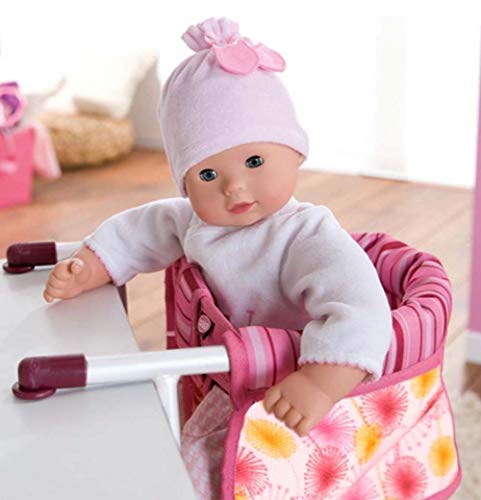 Götz 3401578 Doll Table Seat Doll Accessorie - Suitable For All Standing Dolls Up To 50 cm and Baby Dolls Up To 48 cm - Suitable Agegroup 3+