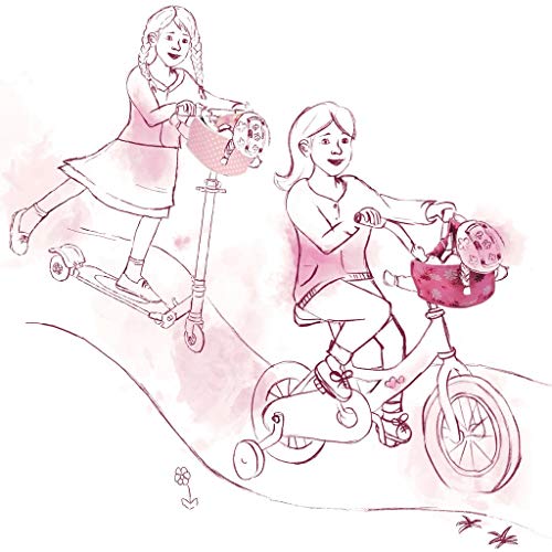 Götz 3401927 Doll Bicycle Seat Flowers Doll Accessorie - Suitable For All Standing Dolls Up To 50 cm and Baby Dolls Up To 48 cm - Suitable Agegroup 3+