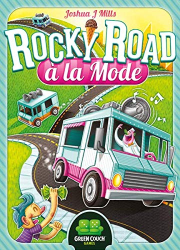 Green Couch Games Rocky Road A La Mode Board Game - English