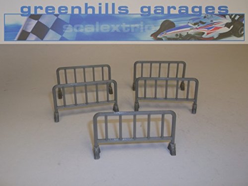 Greenhills Scalextric Slot Car Accessory Crowd Barriers x5 - 1:43 Scale MACC335