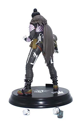 GSDGSD 25 CM Bloodhound Tracker Apex Legends Aciton Figura Anime Juego Bloodhound Wraith Pathfinder Pathfinder Gibraltar PVC Figura