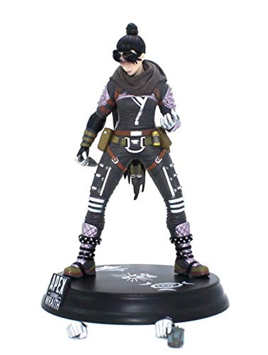 GSDGSD 25 CM Bloodhound Tracker Apex Legends Aciton Figura Anime Juego Bloodhound Wraith Pathfinder Pathfinder Gibraltar PVC Figura