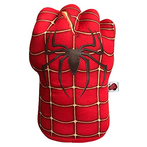 Guantes de boxeo de superhéroes de Jiu-Jitsu, guantes de peluche Hulk Fist para niños, cosplay, cojín de peluche, Halloween, Navidad, disfraz, fiesta, niños y niñas, regalo (1 par de guantes