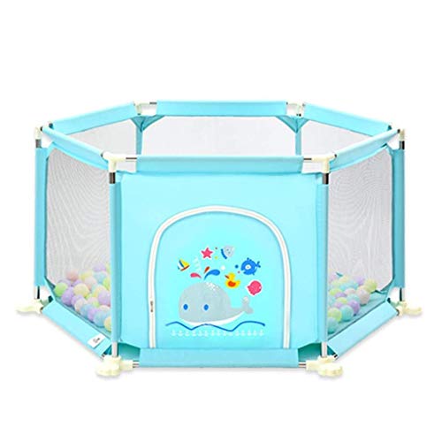 GUO-Piscina De Bolas Carpa Hexagonal Carpa Portátil De Diseño De La Cremallera Océano Ball Pool Game House Patio De Los Niños