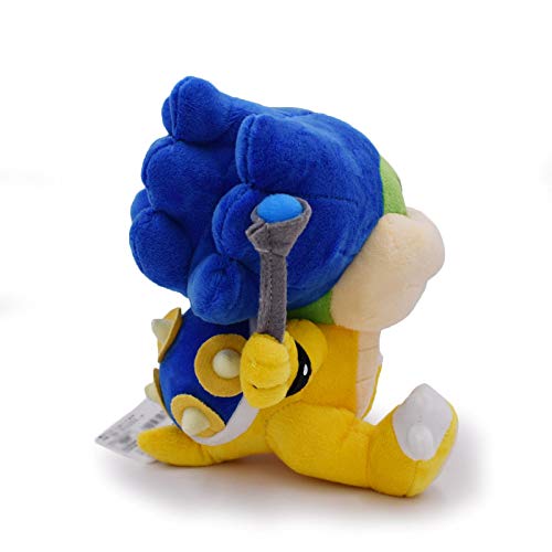 GYINK Super Mario Bros Koopaling Ludwig Koopa Lindo Peluche Peluche Juguetes 16cm