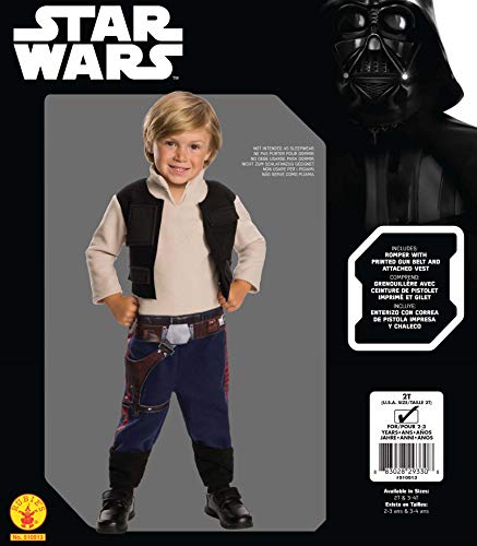 Han Solo Toddler Fancy Dress Costume 2T