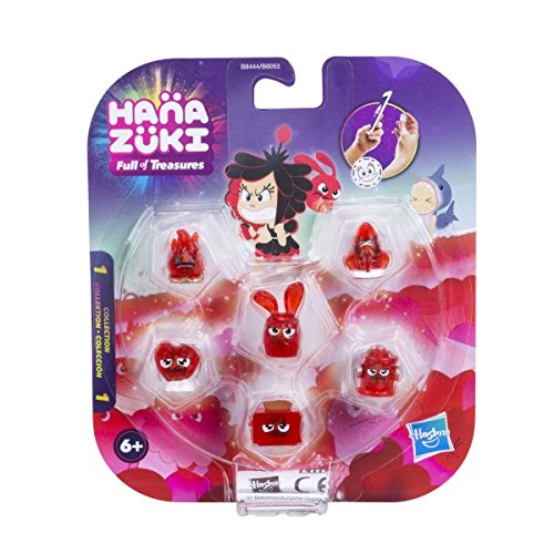 Hanazuki - Pack de 6 tesoros (Hasbro B8053EU4) , color/modelo surtido