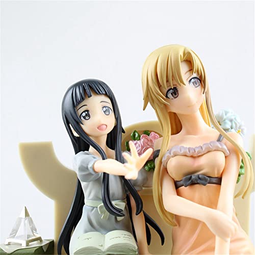 HAOBU Figura de Anime Sword Art Online Madre e Hija Asuna & Yui Modelo de Escala de Estilo hogareño Figura de PVC