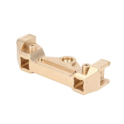 Haowecib Viga Transversal Delantera del Coche con Control Remoto, Viga Delantera RC Duradera Mejora Exquisita De Cobre Dorado para Oruga RC 1/10