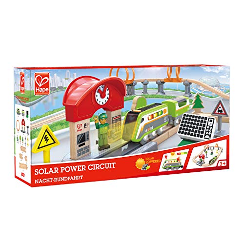 Hape Circuito de Tren Solar, Multicolor (E3762)