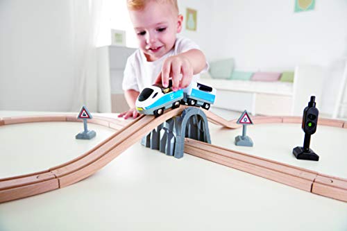 Hape International Passenger Train Set Circuito de Seguridad en Forma de 8