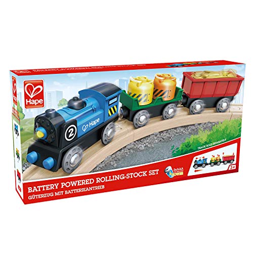 Hape- Tren mercancías a Pilas (Barrutoys E3719)