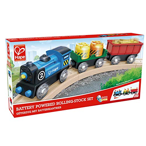 Hape- Tren mercancías a Pilas (Barrutoys E3719)