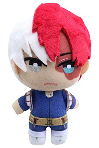 Harrypetter My Hero Academia Izuku Midoriya Bakugou Katsuki Todoroki Shoto Peluche Juguete Peluches Rellenos Muñeca 15cm, Red