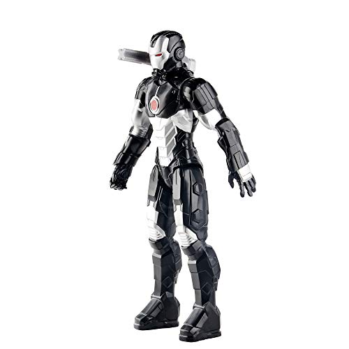 Hasbro Avengers- Avengers - Marvel'S War Machine (Figura de acción de 30 cm con Blaster Titan Hero Series Blast Gear) (E7880EL7)