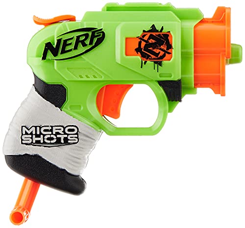 Hasbro E3000 MicroShots Zombie Strike DoubleStrike - Pistola clásica en microformato