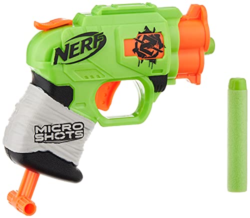 Hasbro E3000 MicroShots Zombie Strike DoubleStrike - Pistola clásica en microformato