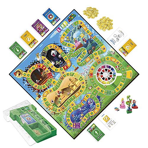 Hasbro Gaming El Juego de la Vida: Super Mario Edition Juego de Mesa para niños de 8 años en adelante