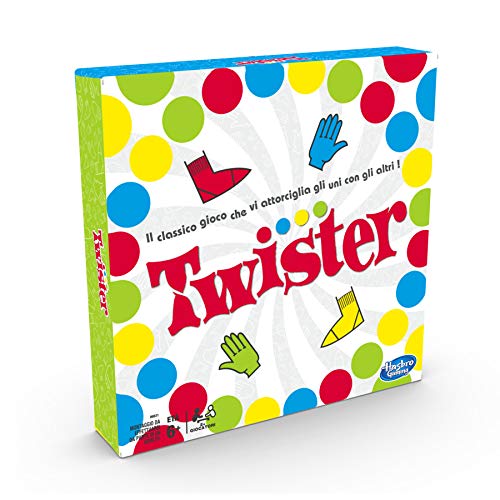 Hasbro Gaming- Twister (Juego en Caja versión 2020 en Italiano), Color, 3 (B590EC58D1)