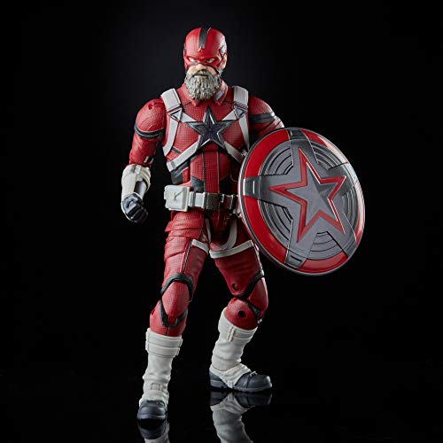 Hasbro Marvel Legends Series Avengers - Figuras de Red Guardian y Melina Vostokoff de 15 cm - Set Doble con 12 Accesorios - Edad: 4+